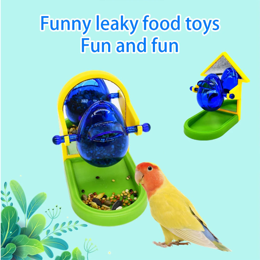 Engaging ABS Bird Toys for Foraging Fun & Intelligence Development - Perfect for Training and Treat Dispensers!