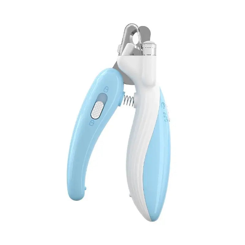 Pet Nail Clippers Dog Cat Nail Trimmer Labor-Saving Nail Clipper Convenient LED Electric Nail Grinder Dog Grooming Supplies